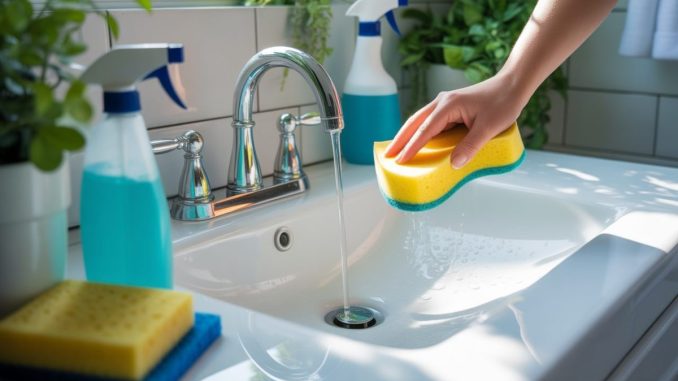 découvrez des astuces faciles pour nettoyer efficacement votre lavabo, éliminer les taches et garder votre salle de bain propre avec nos conseils d’entretien pratiques.
